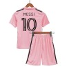 Oficiální Fotbalový Dres Inter Miami CF Messi 10 Domácí 2022-23 pro Děti